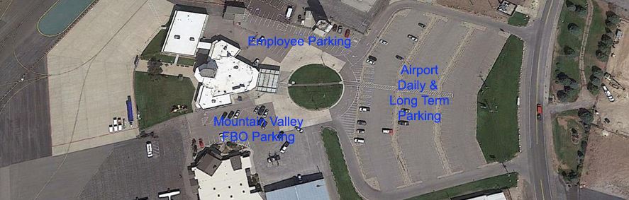 Airport terminal parking