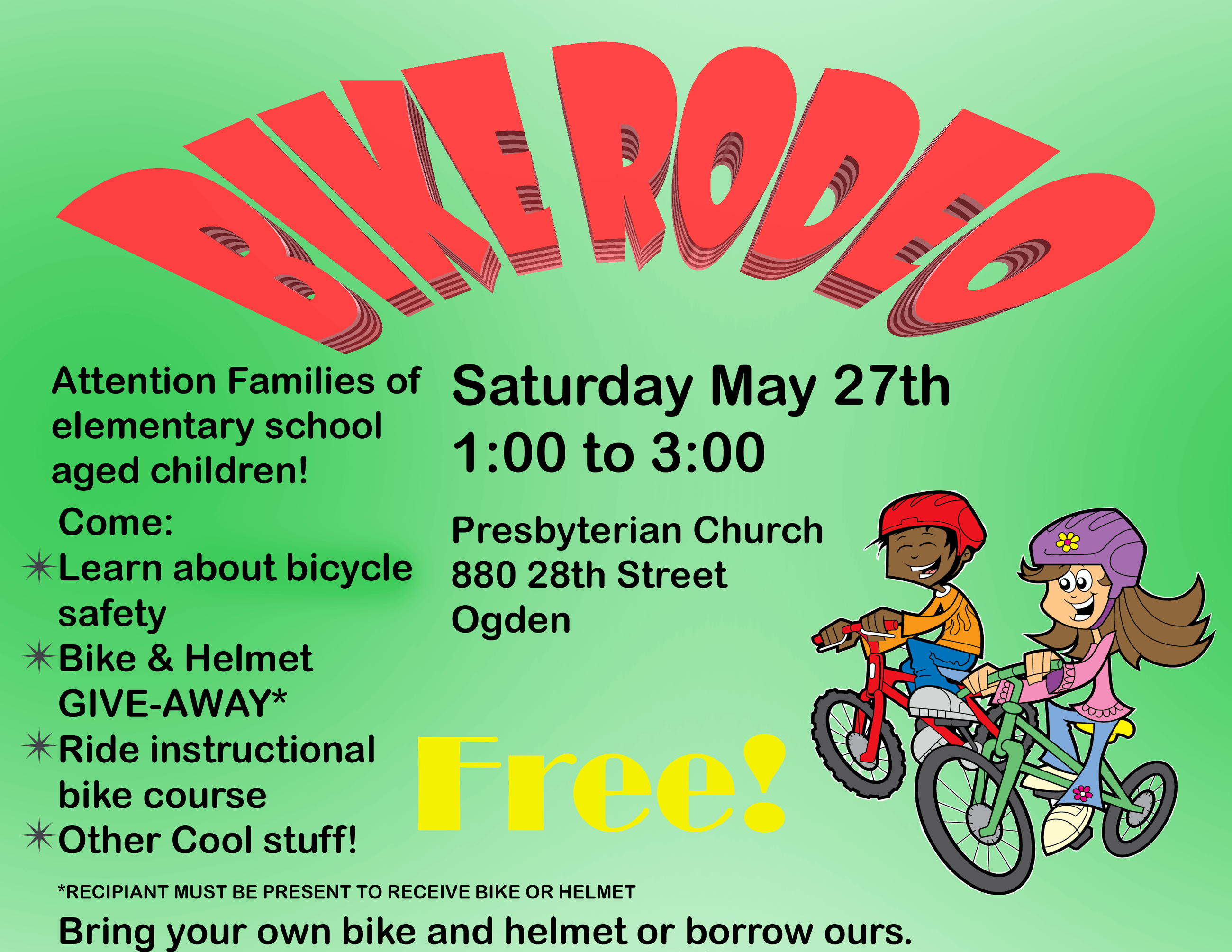 bike rodeo flyer 20230527